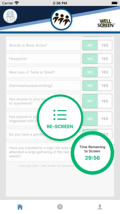 Well Screen Mobile Screening Ekran Görüntüleri